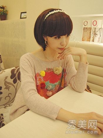 2013年最新的女孩短发充满了洛里·尤杰的风格