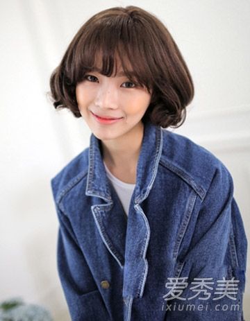 2015年什么短发看起来不错9韩版短发时尚修身