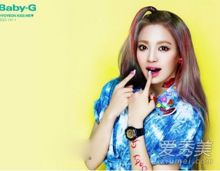 最新的发色图画书韩版发色最具侵略性