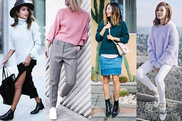 冬季打底时，毛衣必须这样穿。