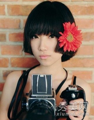 刘海,短发,最瘦的脸,胖脸,没有脸