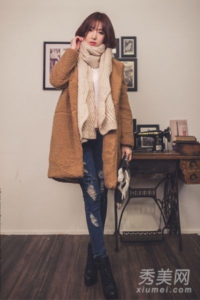 8双冬季时装展示优雅的女神魅力