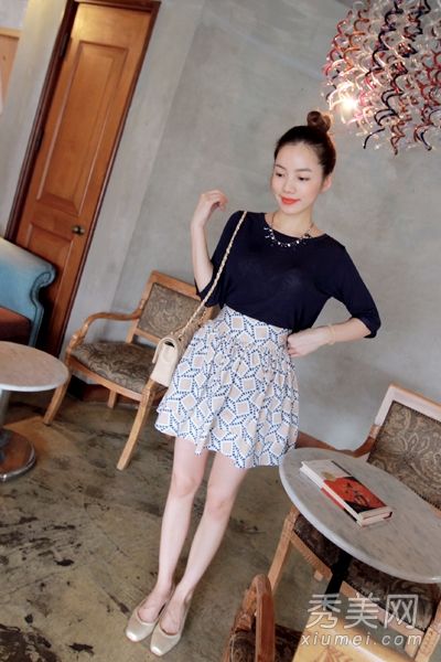 初秋实用长袖t恤巧配显高大