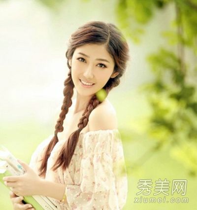 夏季时尚长发风格浪漫清新新