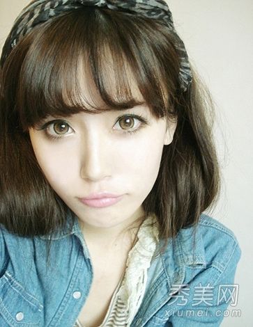 短发是最引人注目和最新的小清新短发样式