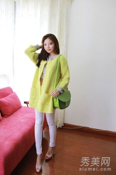 秋季时尚毛衣外套保暖潮