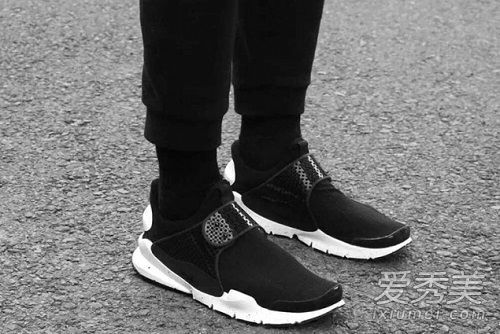 锐步短袜跑步者超针织针织衫锐步超长短袜鞋鞋面效果