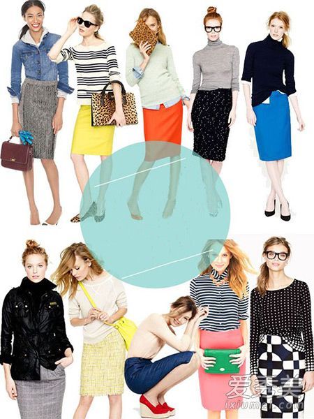 铅笔裙上衣最通用的服装是什么？