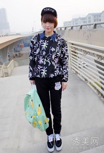 韩版休闲装搭配冬装很简单