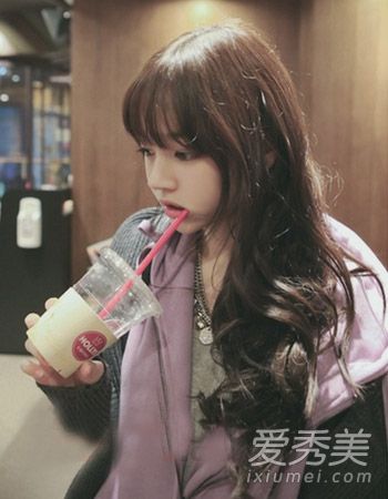 长发和腰烫成卷发2015年流行长卷发