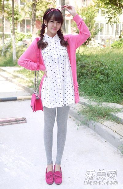 长外套加绑腿是胖人最苗条的方式。