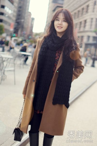 穿上衣服来修补冬天穿的衣服懒人一秒钟就变成女士了