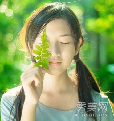 初秋清新长发风格气质女孩审美再现