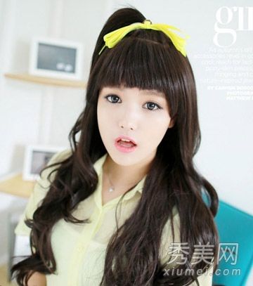 2013年韩国最新的辫子发型