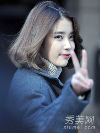 今冬最流行的短发，韩国短发，告别胖圆脸