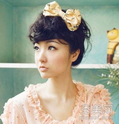 日本最新的森女发型在初秋最新鲜。