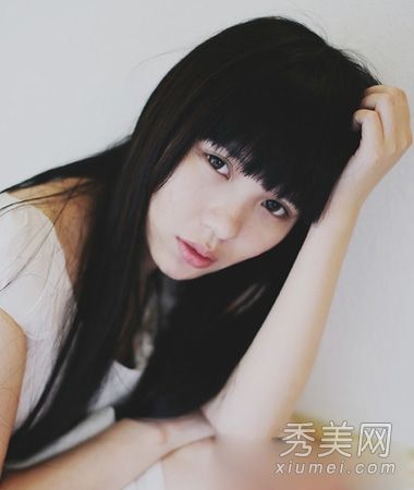 日本甜美长直发纯天然女士发型