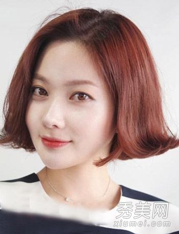 韩国时尚短发OL发型模板