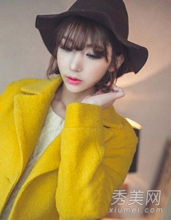 空气体刘海流行韩版9甜美可爱