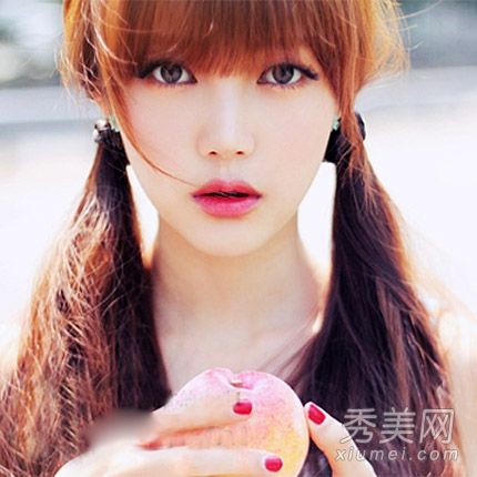 00后如何系美丽的发型9甜美的头发