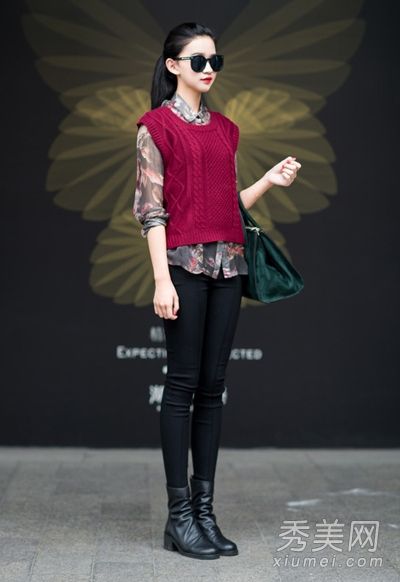 复古毛衣会在初秋投入战斗，所以不会穿破。