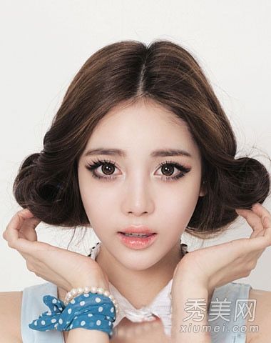 韩国学生发型清单:清新无刘海