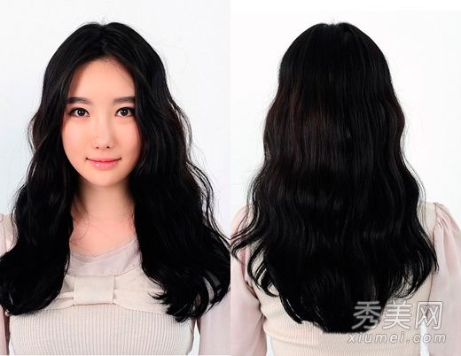 2013年15个韩国女孩发型的蛋卷是最优雅的