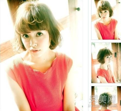 2013秋冬女孩发型9短卷发甜美最受欢迎
