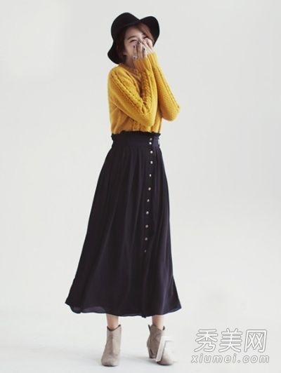 告别象腿秋装混搭秀魅力