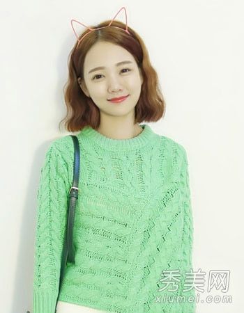 秋季潮流发型一秒钟配成清新女神