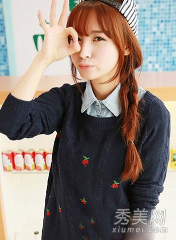 发辫不俗9流行发辫扎起来时尚度