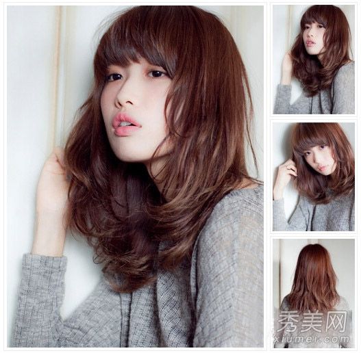 2014年秋冬你想要什么发型?15根中长头发在移动。