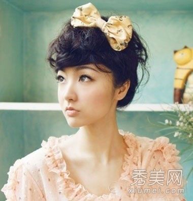 日本可爱女孩森女发型时尚千变万化精灵