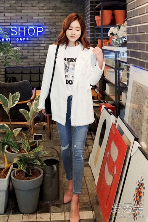 2016春季小套装韩版风格知性柔软