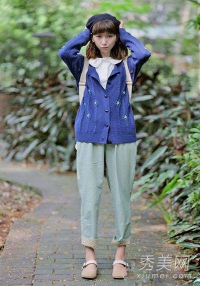 十种不同风格的针织开衫魅力无穷。