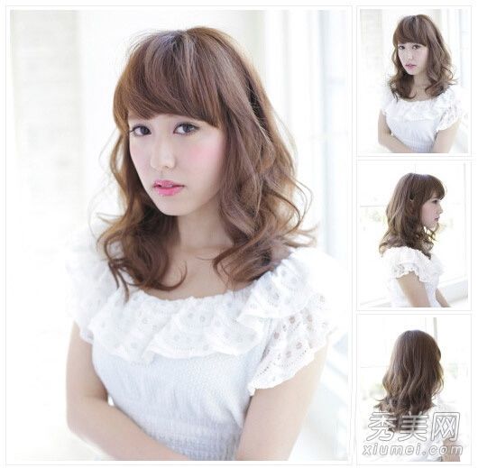 什么发型适合秋天?16根长长的卷发,清新而又能降低年龄
