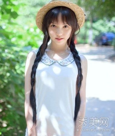 9小清新森女发型让日本时尚甜美