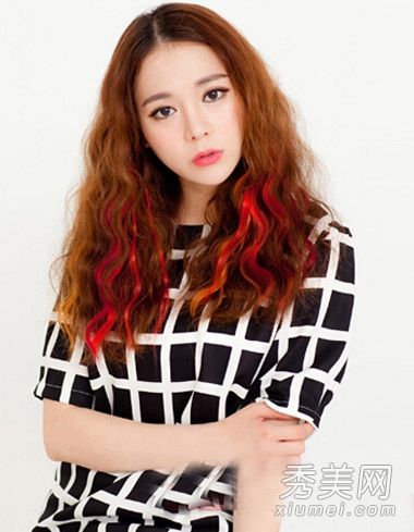 学习韩国MM个性发色打造最时尚的发型