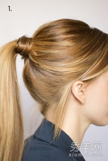 十种马尾辫让你的头发每天看起来都不一样。