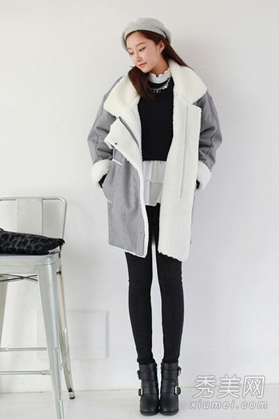 这一季最好的搭配是棉袄+毛衣,让眼睛温暖。