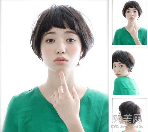 2014最新流行发型图片16短发醒目