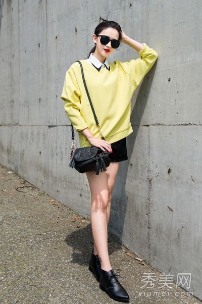 欧美风格的服装搭配促进工作姐妹