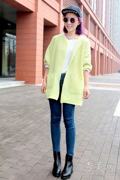 秋季针织开衫美人时尚保暖