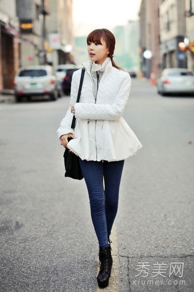 冬衣的搭配技巧磨破了韩剧女主角的气质。