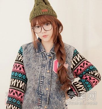 冬天如何扎长发?推荐8种发型。