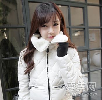 2013年时尚女孩烫发照片