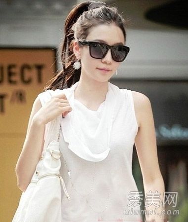 工作新人必备9个简单的OL发型气质双