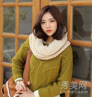 建议用2014年日本女孩的发型来告别圆脸