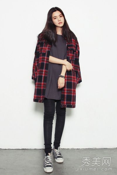 这件格子大衣和以前一样热。8种款式是最流行的。