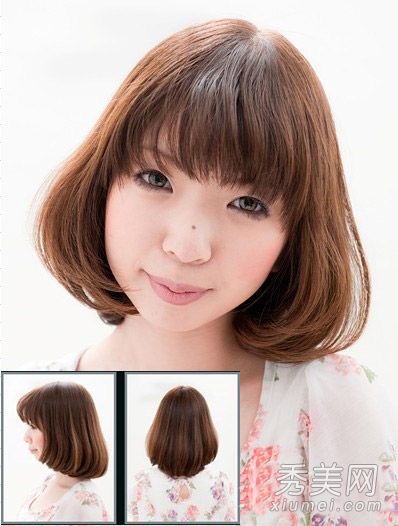 冬天最流行的发型是9种日本短毛梨形发型。